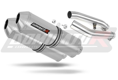Auspuff Schalldämpfer DOMINATOR OVR passend für Yamaha FJR 1300 2001  2005