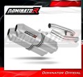 Auspuff Schalldämpfer DOMINATOR OVR passend für Yamaha FJR 1300 2001  2005 2