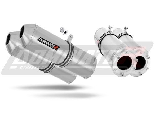 Auspuff Schalldämpfer DOMINATOR OVR passend für Suzuki GSXR 1300 Hayabusa 1999  2007