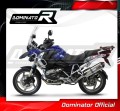 Auspuff Schalldämpfer DOMINATOR homologiert HP7 passend für BMW R1200GS 2004  2009 4