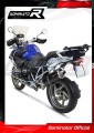 Auspuff Schalldämpfer DOMINATOR homologiert P7 schwarz passend für BMW R1200GS 2004  2009 4