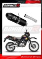 exhaust muffler DOMINATOR MX2 BLACK fits to Suzuki DR 650 R / RU / S 1990  1995