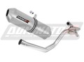 Auspuff Schalldämpfer DOMINATOR OVR passend für Yamaha XT 660 R 2004  2016