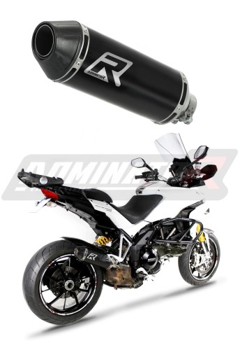 Auspuff Schalldämpfer DOMINATOR HP3 schwarz passend für Ducati MTS MULTISTRADA 1200 2010  2014