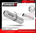 Auspuff Schalldämpfer DOMINATOR homologiert OVR passend für Yamaha FZS FAZER 1000 2001  2005 2