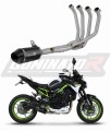 complete exhaust system with muffler DOMINATOR Full System HP3 BLACK fits to Kawasaki Z 900 A2 2020  2024