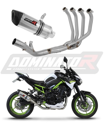 komplette Auspuffanlage mit Schalldämpfer DOMINATOR Full System HP6 passend für Kawasaki Z 900 A2 2020  2024