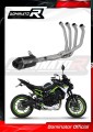 komplette Auspuffanlage mit Schalldämpfer DOMINATOR Full System HP3 schwarz passend für Kawasaki Z 900 A2 2020  2024 2