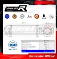 complete exhaust system with muffler DOMINATOR Full System HP3 BLACK fits to Kawasaki Z 900 A2 2020  2024 6