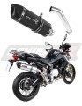 BMW F850GS 2018 - 2020 EU Approved EXHAUST Yamaha Muffler Auspuff Sportauspuff Silencer Echappement Silencieux Scarico Scarichi Escape Wydech Tłumik right side HP1 BLACK DOMINATOR x