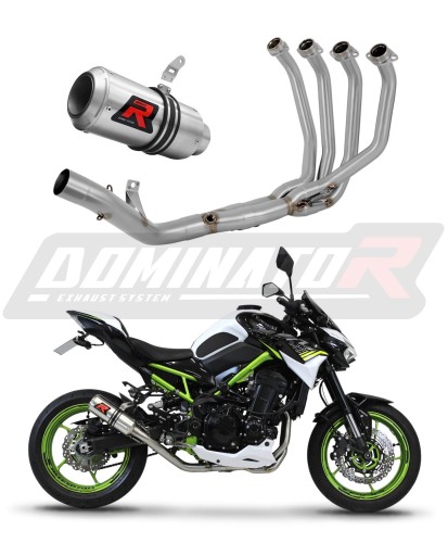 Kawasaki Z 900 2017 - 2019 EXHAUST Collector Manifold Full System Muffler Auspuff Sportauspuff Silencer Echappement Silencieux Scarico Scarichi Escape Wydech Tłumik GP Dominator Exhaust System x
