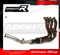 GSXR 600 K8-K9 L0  Exhaust Cat Eliminator Catalyst Catalytic Converter Linkpipe Decat Downpipe 2008 - 2010 DOMINATOR 6