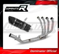 complete exhaust system with muffler DOMINATOR Full System HP6 BLACK fits to Kawasaki Z 900 A2 2017  2019 3