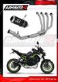 kompletny układ wydechowy z tłumikiem DOMINATOR Full System GP CZARNY pasujący do motocykla Kawasaki Z 900 A2 2017 - 2019 2