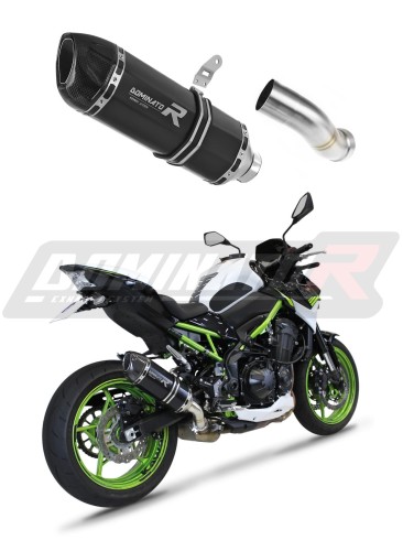 exhaust muffler DOMINATOR HP1 BLACK fits to Kawasaki Z 900 A2 2017  2019