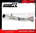 decat mid muffler DOMINATOR Mid Pipe fits to Kawasaki Z 900 A2 2017  2019 3