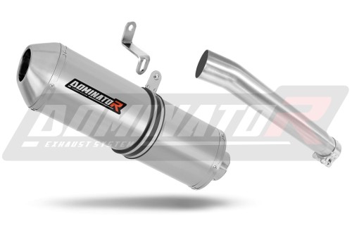 Auspuff Schalldämpfer DOMINATOR OVR passend für Honda XRV 750 AFRICA TWIN RD04 1990  1992