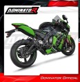 exhaust muffler DOMINATOR HP8 BLACK fits to Kawasaki ZX10R 2016  2020 4