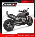 exhaust muffler DOMINATOR titanium HP8 fits to TRIUMPH ROCKET 3 GT 2019  2024 3