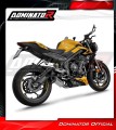 complete exhaust system with muffler DOMINATOR Full System titanium HP8 fits to Triumph STREET TRIPLE 765 S / R / RS 2023  2024