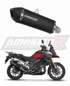 Suzuki DL 1000 V-Strom 2014 - 2016 Schalldämpfer Auspuff HP7 BLACK + dB killer