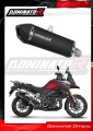 Auspuff Schalldämpfer DOMINATOR HP7 schwarz passend für Suzuki DL 1000 VStrom 2017  2020 2