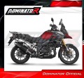 Auspuff Schalldämpfer DOMINATOR P7 schwarz passend für Suzuki DL 1000 VStrom 2017  2020 3