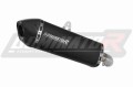 Auspuff Schalldämpfer DOMINATOR HP7 schwarz passend für Suzuki DL 1050 VStrom / XT 2020  2024