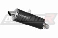 Auspuff Schalldämpfer DOMINATOR P7 schwarz passend für Suzuki DL 1050 VStrom / XT 2020  2024