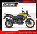 komplette Auspuffanlage mit Schalldämpfer DOMINATOR Full System HP6 schwarz passend für Suzuki VStrom 800 SE / DE 2023  2024 3