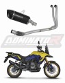 komplette Auspuffanlage mit Schalldämpfer DOMINATOR Full System HP6 schwarz passend für Suzuki VStrom 800 SE / DE 2023  2024 5