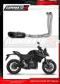 complete exhaust system with muffler DOMINATOR Full System HP8 BLACK fits to Suzuki GSX8S / 8R 2022  2024 3