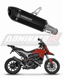 Ducati HYPERSTRADA 821 2013 - 2015 Schalldämpfer Auspuff HP5 BLACK + dB killer