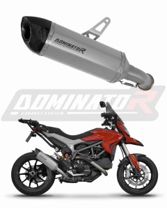 Ducati HYPERSTRADA 821 2013 - 2015 Schalldämpfer Auspuff Titan HP5 + dB killer
