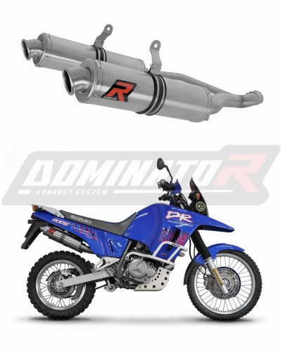DR 800 S / BIG RIGHT SIDE EXHAUST Suzuki Muffler Auspuff Sportauspuff Silencer Echappement Silencieux Scarico Scarichi Escape Wydech Tłumik GP1 DOMINATOR  x