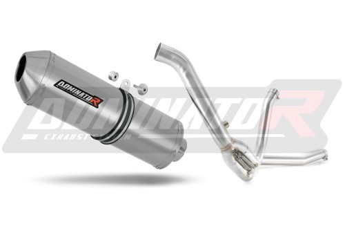 Auspuff Schalldämpfer DOMINATOR OVR passend für Suzuki DL 650 V Strom 2007  2011