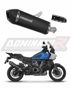 Harley Davidson PAN AMERICA 1250 2021 - 2024 Schalldämpfer Auspuff HP7 BLACK + dB killer