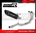 komplette Auspuffanlage mit Schalldämpfer DOMINATOR Full System HP8 schwarz passend für Yamaha MT03 2020  2023 3