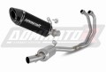komplette Auspuffanlage mit Schalldämpfer DOMINATOR Full System HP8 schwarz passend für Yamaha MT03 2020  2023 2
