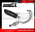 komplette Auspuffanlage mit Schalldämpfer DOMINATOR Full System HP8 schwarz passend für Yamaha YZFR3 2019  2024 4
