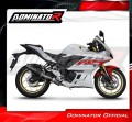 komplette Auspuffanlage mit Schalldämpfer DOMINATOR Full System HP8 schwarz passend für Yamaha YZFR3 2019  2024 6