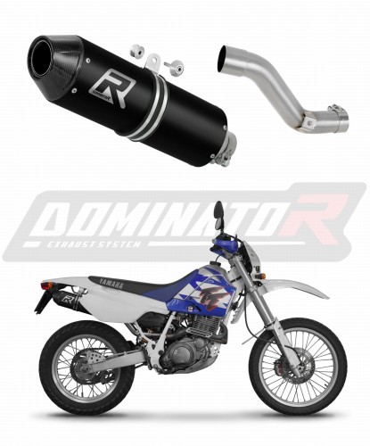 Auspuff Schalldämpfer DOMINATOR MX2 schwarz passend für Yamaha TT 600E 1994  2003