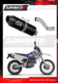 Auspuff Schalldämpfer DOMINATOR MX2 schwarz passend für Yamaha TT 600E 1994  2003 2