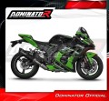 complete exhaust system with muffler DOMINATOR Full System HP5 BLACK fits to Kawasaki ZX10R 2016  2020 5