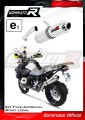exhaust muffler DOMINATOR homologated road legal ROUND fits to BMW R1200GS 2010  2012 2