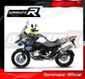 exhaust muffler DOMINATOR homologated road legal ROUND fits to BMW R1200GS 2010  2012 5