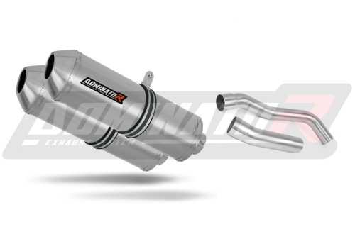 Auspuff Schalldämpfer DOMINATOR homologiert OVR passend für Kawasaki Z1000 2007  2009