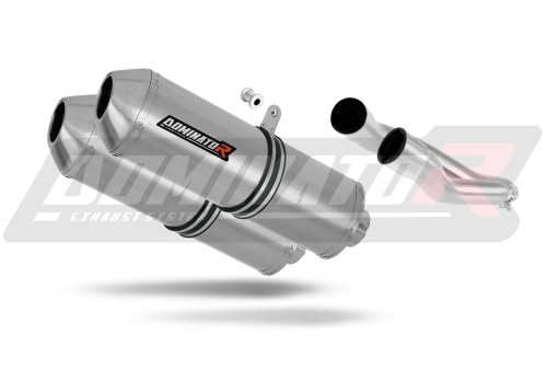 Auspuff Schalldämpfer DOMINATOR OVR passend für Aprilia Pegaso 650 2001  2004