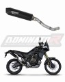 Auspuff Schalldämpfer DOMINATOR MX2 schwarz passend für Yamaha Tenere 700 2019  2020