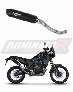Yamaha Tenere 700 2019 - 2020 Schalldämpfer Auspuff MX2 BLACK + dB killer medium